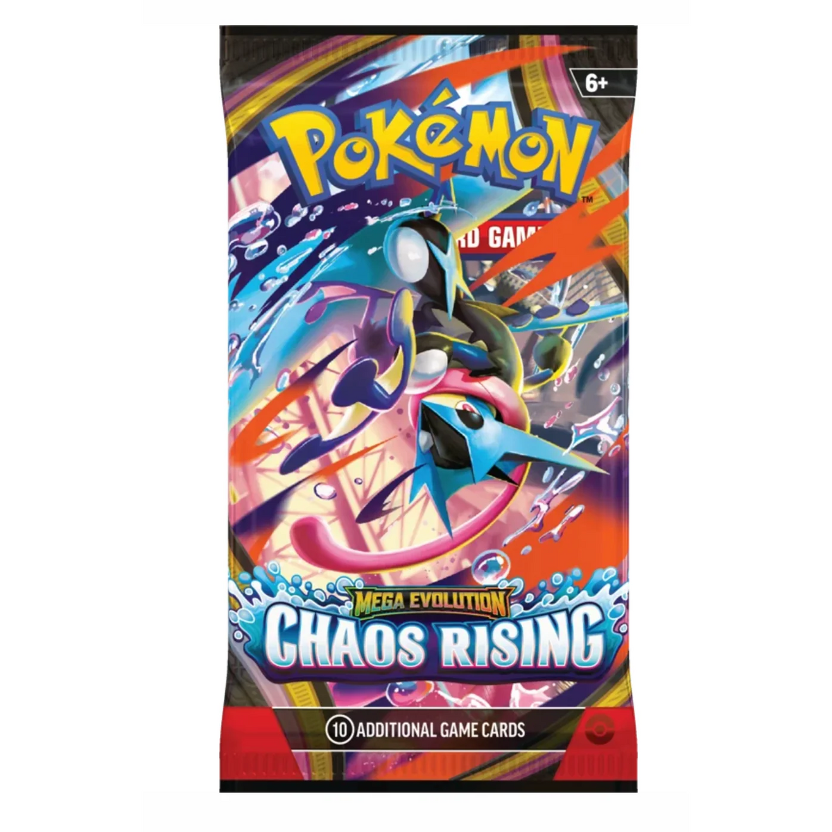 Pokémon TCG Mega Evolution Chaos Rising booster pack